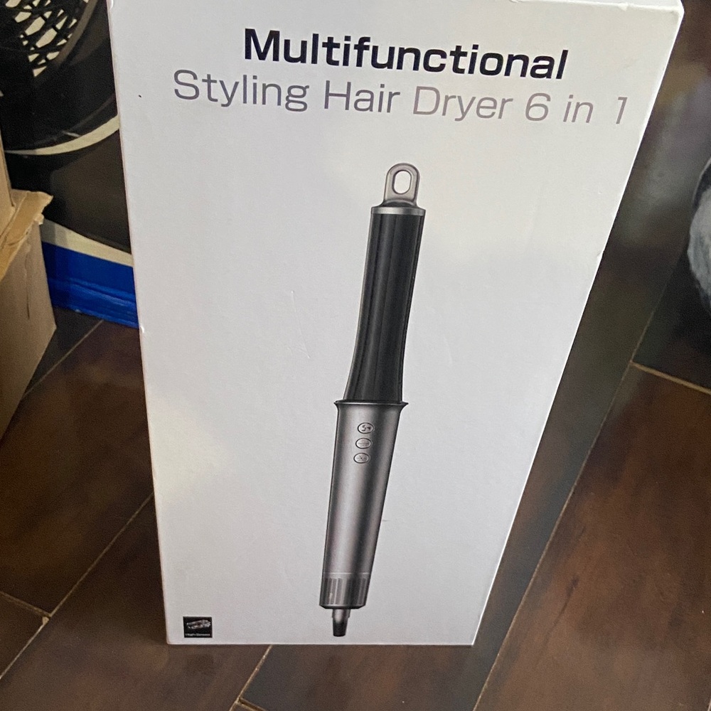Multifunctional Black and Gray Hair Dryer